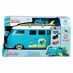 Playset Οχημάτων Majorette Volkswagen T1 Carry Case Μπλε