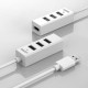 Hub USB 3 Θύρες Unitek Y-2146 Λευκό Hub USB 3 Θύρες Unitek Y-2146 Λευκό