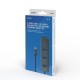 Hub USB-C 4 Θύρες Savio AK-57 Ethernet (RJ-45) Γκρι Hub USB-C 4 Θύρες Savio AK-57 Ethernet (RJ-45) Γκρι