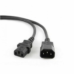 ΚαλώδιοΤροφοδοσίας GEMBIRD PC-189-VDE Μαύρο 1,8 m