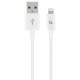 Lightning Καλώδιο Cablexpert CC-USB2P-AMLM-1M-W 1 m Lightning Καλώδιο Cablexpert CC-USB2P-AMLM-1M-W 1 m