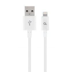 Lightning Καλώδιο Cablexpert CC-USB2P-AMLM-1M-W 1 m