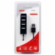 Hub USB 3 Θύρες Unitek Y-2140 Μαύρο Hub USB 3 Θύρες Unitek Y-2140 Μαύρο