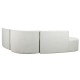 Καναπές DKD Home Decor Λευκό Ξύλο Σύγχρονη 250 x 241 x 66 cm Καναπές DKD Home Decor Λευκό Ξύλο Σύγχρονη 250 x 241 x 66 cm