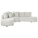 Καναπές DKD Home Decor Λευκό Ξύλο Σύγχρονη 250 x 241 x 66 cm Καναπές DKD Home Decor Λευκό Ξύλο Σύγχρονη 250 x 241 x 66 cm