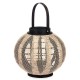 Lanterne Gift Decor D23027S Μαύρο Μπεζ Ξύλο Ύφασμα Γυαλί Lanterne 30 x 30 x 30 cm Με λαβή (x2) Lanterne Gift Decor D23027S Μαύρο Μπεζ Ξύλο Ύφασμα Γυαλί Lanterne 30 x 30 x 30 cm Με λαβή (x2)
