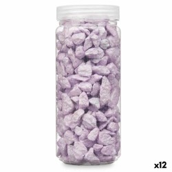 Διακοσμητικές Πέτρες Λιλά 10 - 20 mm 700 g (12 Μονάδες)