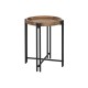 Βοηθητικό Τραπεζάκι Home ESPRIT Ξύλο Μέταλλο 50 x 50 x 60 cm Βοηθητικό Τραπεζάκι Home ESPRIT Ξύλο Μέταλλο 50 x 50 x 60 cm