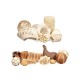 Decorative Potpourri Λευκό Καφέ 16 x 21 x 7 cm (12 Μονάδες) Decorative Potpourri Λευκό Καφέ 16 x 21 x 7 cm (12 Μονάδες)