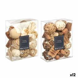 Decorative Potpourri Λευκό Καφέ 16 x 21 x 7 cm (12 Μονάδες)