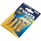 Αλκαλικές Μπαταρίες Varta 4103 1,5 V AAA (4 Μονάδες) Αλκαλικές Μπαταρίες Varta 4103 1,5 V AAA (4 Μονάδες)