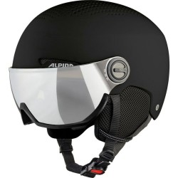Κράνος για Σκι Alpina Arber Visor Q Lite Μαύρο Μονόχρωμος 54-58 cm