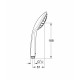 Kεφαλή για Nτους Grohe Vitulio Joy Πλαστική ύλη Chrome 1 Θέση (Δωρεάν Μεταφορικά) Kεφαλή για Nτους Grohe Vitulio Joy Πλαστική ύλη Chrome 1 Θέση (Δωρεάν Μεταφορικά)