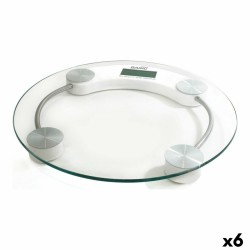 Ψηφιακή Ζυγαριά Μπάνιου Basic Home Διαφανές 33 x 3,5 cm (x6)