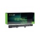 Μπαταρία φορητού υπολογιστή Green Cell AS75 Μαύρο 2200 mAh Μπαταρία φορητού υπολογιστή Green Cell AS75 Μαύρο 2200 mAh