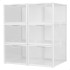 Stackable shoe box Max Home Λευκό x6 πολυπροπυλένιο ABS 25 x 18,5 x 35 cm