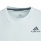 Παιδικό Μπλούζα με Κοντό Μανίκι Adidas Club Tennis 3 bandas Λευκό Παιδικό Μπλούζα με Κοντό Μανίκι Adidas Club Tennis 3 bandas Λευκό
