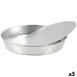 Αποσπώμενο Καλούπι VR Αλουμίνιο Ασημί 29 x 29 x 4 cm (5 Μονάδες)