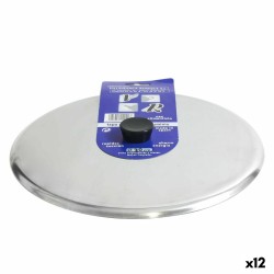 Καπάκι για το Τηγάνι VR Ασημί Ø 30 cm Αλουμίνιο (12 Μονάδες)