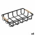 Καλάθι Πολλαπλών Χρήσεων Confortime Μαύρο 36 x 24,3 x 8 cm (x6)
