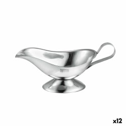 Δοχείο Σάλτσας Quttin 240 ml Ασημί Χάλυβας (12 Μονάδες)