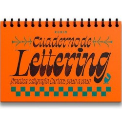 Writing and calligraphy notebook Rubio Lettering Curioos 30,4 x 20,4 cm 212 Φύλλα