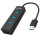 Hub USB 4 Θύρες Unitek Y-3089 Μαύρο Hub USB 4 Θύρες Unitek Y-3089 Μαύρο