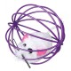 Παιχνίδια Trixie Mouse in a Wire Ball Πολύχρωμο πολυεστέρας Παιχνίδια Trixie Mouse in a Wire Ball Πολύχρωμο πολυεστέρας