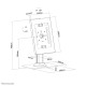 Βάση Tablet Neomounts DS15-650WH1 Λευκό Βάση Tablet Neomounts DS15-650WH1 Λευκό