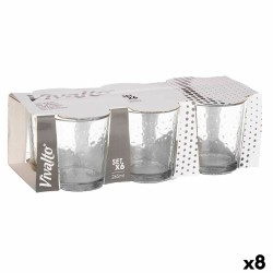 Σετ ποτηριών Vivalto Διαφανές Γυαλί Πόντοι 265 ml (8 Μονάδες)