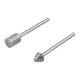 Abrasive grinding wheels Wolfcraft 5989000 Κωνικός Κυλινδρικό Ø 8 mm (2 Τεμάχια) Abrasive grinding wheels Wolfcraft 5989000 Κωνικός Κυλινδρικό Ø 8 mm (2 Τεμάχια)