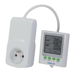 Plug with consumption meter Chacon Ecowatt 650 (Δωρεάν Μεταφορικά)