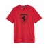 Ανδρική Μπλούζα με Κοντό Μανίκι Puma Ferrari Race Tonal B Κόκκινο