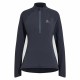Unisex Μπλούζα με Μακρύ Μανίκι Odlo 1/2 Zip Zeroweight Μαύρο Unisex Μπλούζα με Μακρύ Μανίκι Odlo 1/2 Zip Zeroweight Μαύρο