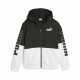 Unisex Φούτερ με Κουκούλα και Φερμουάρ Puma Μαύρο Unisex Φούτερ με Κουκούλα και Φερμουάρ Puma Μαύρο