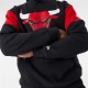 Unisex Φούτερ με Κουκούλα New Era NBA Colour Insert Chicago Bulls Μαύρο Unisex Φούτερ με Κουκούλα New Era NBA Colour Insert Chicago Bulls Μαύρο