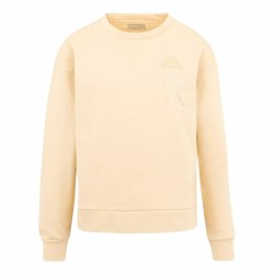 Unisex Φούτερ χωρίς Κουκούλα Kappa Kifoli Μπεζ Unisex Φούτερ χωρίς Κουκούλα Kappa Kifoli Μπεζ