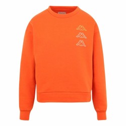 Unisex Φούτερ χωρίς Κουκούλα Kappa Kifoli Σκούρο Πορτοκαλί Unisex Φούτερ χωρίς Κουκούλα Kappa Kifoli Σκούρο Πορτοκαλί
