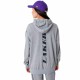 Unisex Φούτερ με Κουκούλα New Era LA Lakers NBA Colour Block Γκρι Unisex Φούτερ με Κουκούλα New Era LA Lakers NBA Colour Block Γκρι