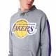 Unisex Φούτερ με Κουκούλα New Era LA Lakers NBA Colour Block Γκρι Unisex Φούτερ με Κουκούλα New Era LA Lakers NBA Colour Block Γκρι