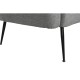 Καναπές DKD Home Decor Μαύρο Γκρι Αφρός Ξύλο Μέταλλο Βελούδο Scandi 129 x 75 x 73 cm Καναπές DKD Home Decor Μαύρο Γκρι Αφρός Ξύλο Μέταλλο Βελούδο Scandi 129 x 75 x 73 cm