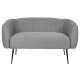 Καναπές DKD Home Decor Μαύρο Γκρι Αφρός Ξύλο Μέταλλο Βελούδο Scandi 129 x 75 x 73 cm Καναπές DKD Home Decor Μαύρο Γκρι Αφρός Ξύλο Μέταλλο Βελούδο Scandi 129 x 75 x 73 cm
