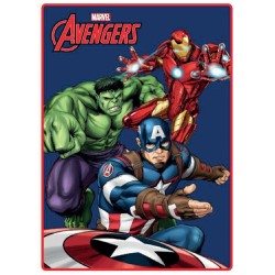 Κουβέρτα The Avengers Super heroes 100 x 140 cm Πολύχρωμο πολυεστέρας