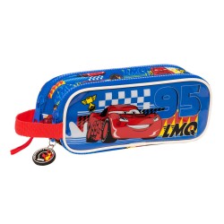 Διπλή Κασετίνα Cars Race ready Μπλε 21 x 8 x 6 cm