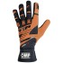 Karting Gloves OMP KS-3 Πορτοκαλί/Μαύρο Μαύρο/Πορτοκαλί M