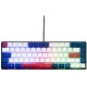 Bluetooth Πληκτρολόγιο The G-Lab KEYZ-HYDRO-BWR/FR Azerty γαλλικά Bluetooth Πληκτρολόγιο The G-Lab KEYZ-HYDRO-BWR/FR Azerty γαλλικά