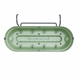 Βάζο Λουλουδιών Elho 50 x 26 x 17 cm Πλαστική ύλη Τετράγωνο Σύγχρονη (Δωρεάν Μεταφορικά)