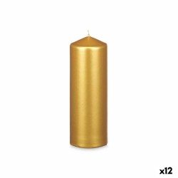 Κερί Acorde 92540 Χρυσό 7 x 20 x 7 cm (12 Μονάδες)