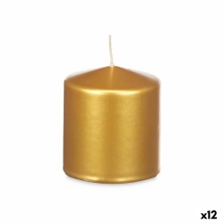 Κερί Acorde 92542 Χρυσό 9 x 10 x 9 cm (12 Μονάδες)