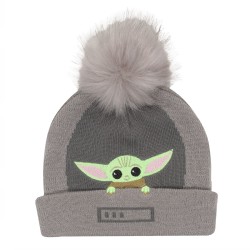 Καπέλο The Mandalorian Grogu In The Crib Beanie Γκρι